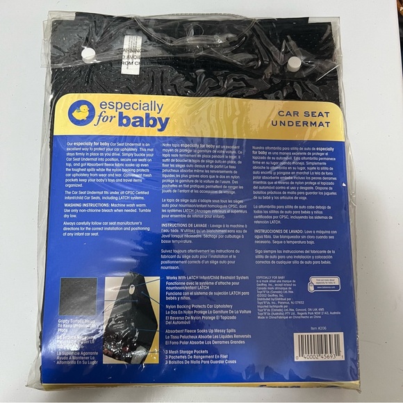 Especially for Baby Car Seat Undermat - Picture 2 of 2